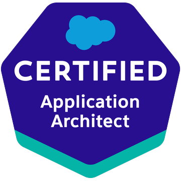 Salesforce Certified Application Architect badge