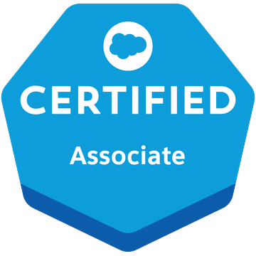 Salesforce Certified Associate badge