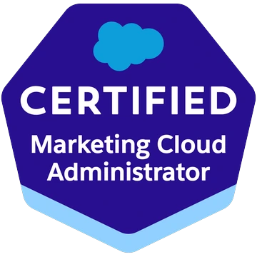 Salesforce Certified Marketing Cloud Administrator badge